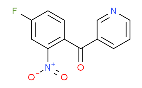 3-(4-Fluoro-2-nitrobenzoyl)pyridine