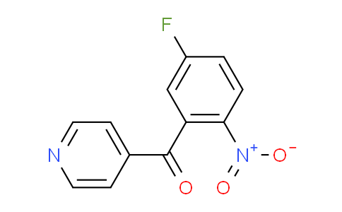 4-(5-Fluoro-2-nitrobenzoyl)pyridine
