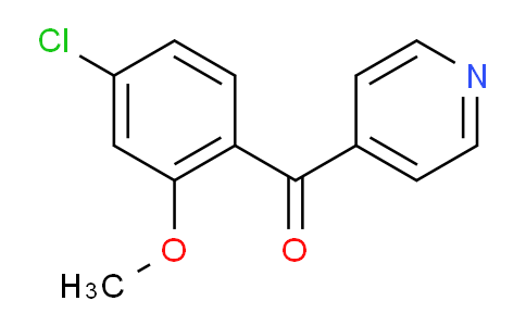 AM202983 | 1261676-20-3 | 4-(4-Chloro-2-methoxybenzoyl)pyridine