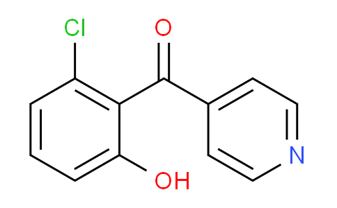 4-(2-Chloro-6-hydroxybenzoyl)pyridine