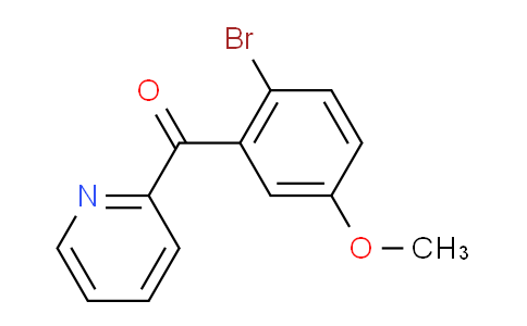 2-(2-Bromo-5-methoxybenzoyl)pyridine