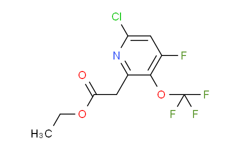 AM20299 | 1803672-43-6 | Ethyl 6-chloro-4-fluoro-3-(trifluoromethoxy)pyridine-2-acetate