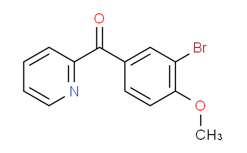 2-(3-Bromo-4-methoxybenzoyl)pyridine