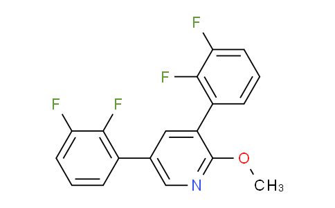 3,5-Bis(2,3-difluorophenyl)-2-methoxypyridine