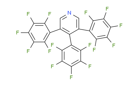 3,4,5-Tris(perfluorophenyl)pyridine