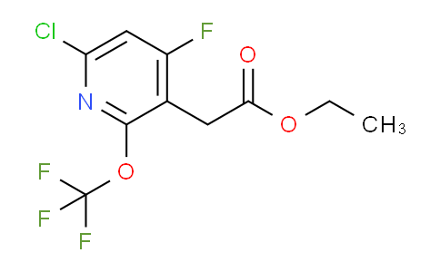 AM20301 | 1803962-81-3 | Ethyl 6-chloro-4-fluoro-2-(trifluoromethoxy)pyridine-3-acetate