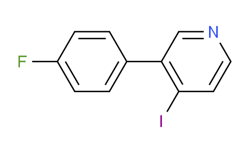 3-(4-Fluorophenyl)-4-iodopyridine