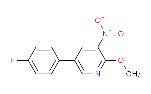 AM203026 | 1214374-04-5 | 5-(4-Fluorophenyl)-2-methoxy-3-nitropyridine