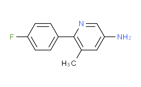 6-(4-Fluorophenyl)-5-methylpyridin-3-amine