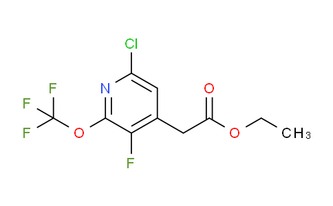 AM20304 | 1804768-29-3 | Ethyl 6-chloro-3-fluoro-2-(trifluoromethoxy)pyridine-4-acetate