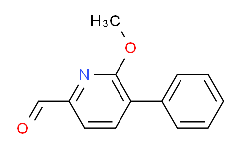 6-Methoxy-5-phenylpicolinaldehyde