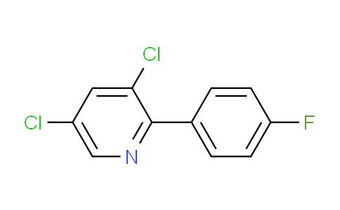 3,5-Dichloro-2-(4-fluorophenyl)pyridine