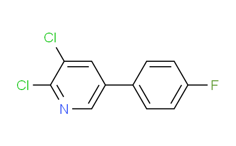 2,3-Dichloro-5-(4-fluorophenyl)pyridine