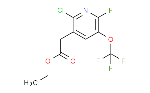 AM20308 | 1803907-81-4 | Ethyl 2-chloro-6-fluoro-5-(trifluoromethoxy)pyridine-3-acetate