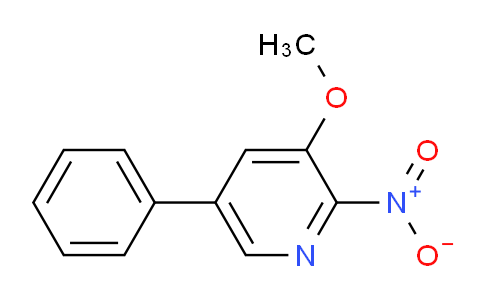 3-Methoxy-2-nitro-5-phenylpyridine