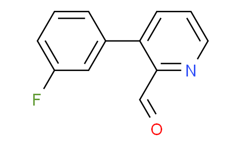 3-(3-Fluorophenyl)picolinaldehyde