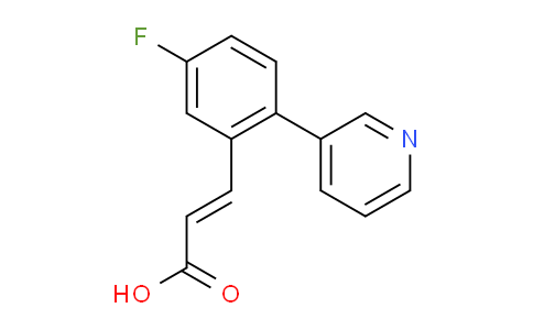 AM203129 | 1214790-97-2 | (E)-3-(5-Fluoro-2-(pyridin-3-yl)phenyl)acrylic acid