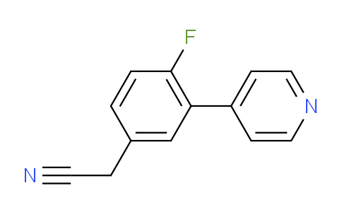 AM203144 | 1214351-60-6 | 2-(4-Fluoro-3-(pyridin-4-yl)phenyl)acetonitrile