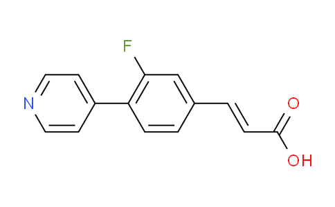 AM203184 | 1214791-27-1 | (E)-3-(3-Fluoro-4-(pyridin-4-yl)phenyl)acrylic acid