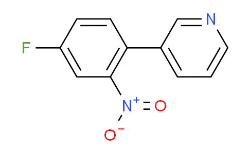 AM203187 | 1214389-31-7 | 3-(4-Fluoro-2-nitrophenyl)pyridine