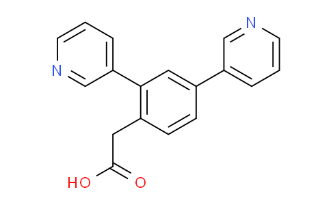 2-(2,4-Di(pyridin-3-yl)phenyl)acetic acid