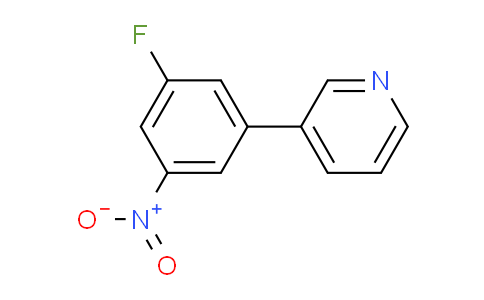3-(3-Fluoro-5-nitrophenyl)pyridine