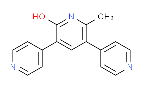 6-Methyl-3,5-di(pyridin-4-yl)pyridin-2-ol