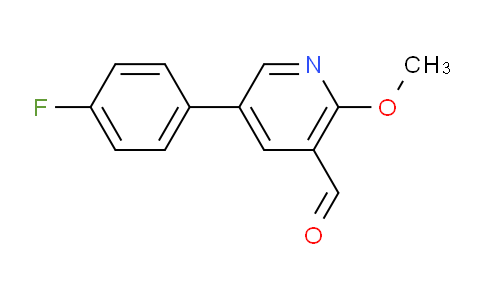 5-(4-Fluorophenyl)-2-methoxynicotinaldehyde