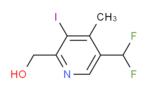 5-(Difluoromethyl)-3-iodo-4-methylpyridine-2-methanol