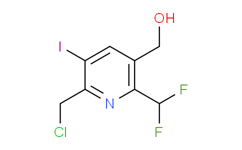 2-(Chloromethyl)-6-(difluoromethyl)-3-iodopyridine-5-methanol