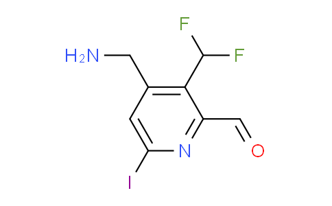 AM203269 | 1805465-86-4 | 4-(Aminomethyl)-3-(difluoromethyl)-6-iodopyridine-2-carboxaldehyde