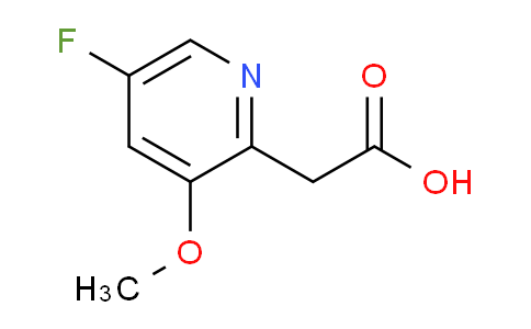5-Fluoro-3-methoxypyridine-2-acetic acid