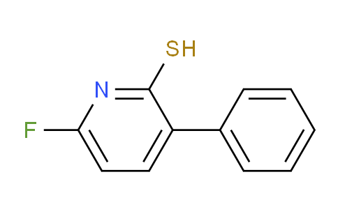 6-Fluoro-2-mercapto-3-phenylpyridine