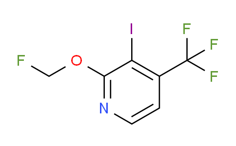 2-Fluoromethoxy-3-iodo-4-(trifluoromethyl)pyridine