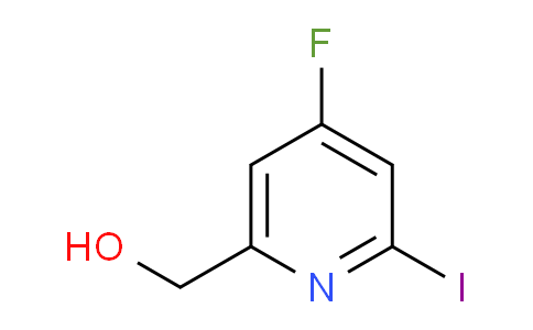4-Fluoro-2-iodopyridine-6-methanol