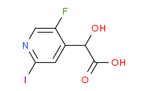 2-(5-Fluoro-2-iodopyridin-4-yl)-2-hydroxyacetic acid