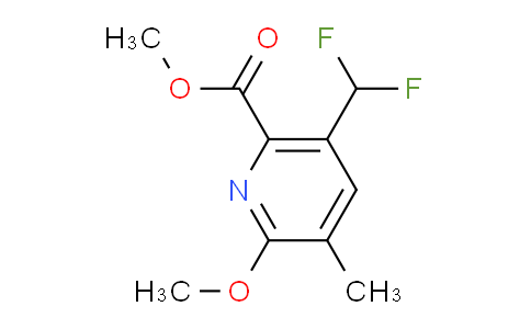 AM203292 | 1806034-26-3 | Methyl 5-(difluoromethyl)-2-methoxy-3-methylpyridine-6-carboxylate