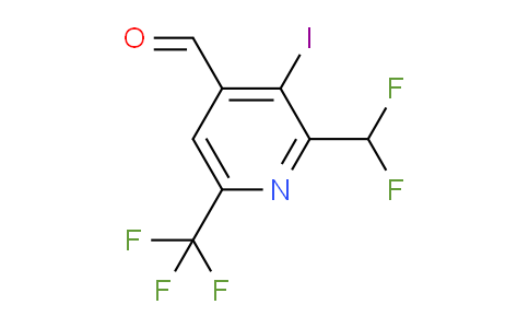 AM203297 | 1805430-19-6 | 2-(Difluoromethyl)-3-iodo-6-(trifluoromethyl)pyridine-4-carboxaldehyde