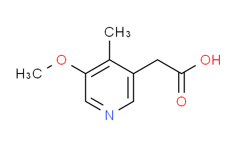 3-Methoxy-4-methylpyridine-5-acetic acid