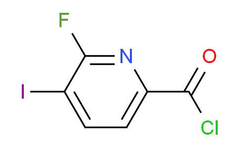 2-Fluoro-3-iodopyridine-6-carbonyl chloride