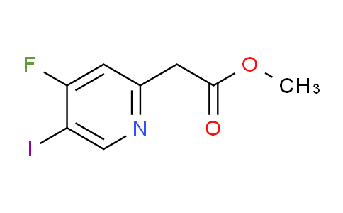 Methyl 4-fluoro-5-iodopyridine-2-acetate