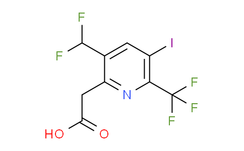 AM203331 | 1805194-40-4 | 3-(Difluoromethyl)-5-iodo-6-(trifluoromethyl)pyridine-2-acetic acid