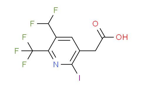 AM203333 | 1806882-16-5 | 3-(Difluoromethyl)-6-iodo-2-(trifluoromethyl)pyridine-5-acetic acid