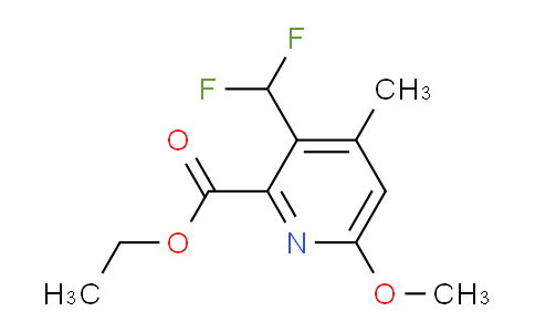 AM203334 | 1804869-48-4 | Ethyl 3-(difluoromethyl)-6-methoxy-4-methylpyridine-2-carboxylate