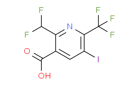 AM203338 | 1807156-05-3 | 2-(Difluoromethyl)-5-iodo-6-(trifluoromethyl)pyridine-3-carboxylic acid