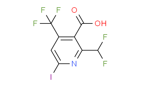 AM203340 | 1805199-97-6 | 2-(Difluoromethyl)-6-iodo-4-(trifluoromethyl)pyridine-3-carboxylic acid