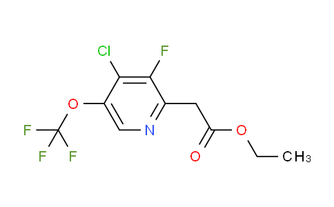 AM20335 | 1804544-84-0 | Ethyl 4-chloro-3-fluoro-5-(trifluoromethoxy)pyridine-2-acetate