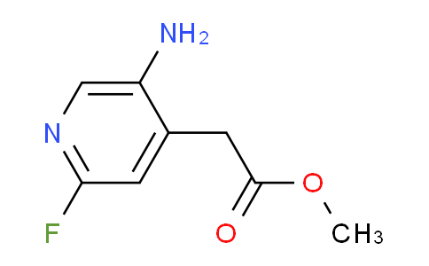 Methyl 5-amino-2-fluoropyridine-4-acetate