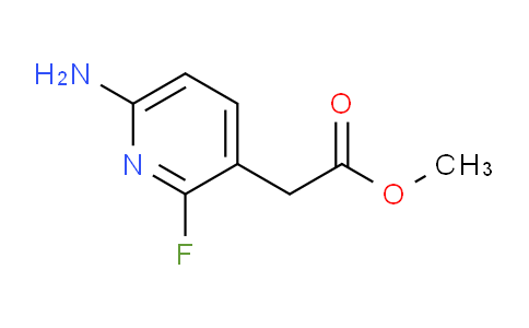 Methyl 6-amino-2-fluoropyridine-3-acetate