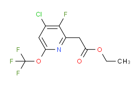 AM20337 | 1804580-44-6 | Ethyl 4-chloro-3-fluoro-6-(trifluoromethoxy)pyridine-2-acetate